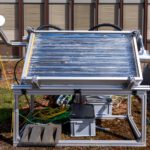 Ein ETH-Forscher will Sonnenwärme für die Industrie günstiger nutzbar machen. Der Kollektor liefert Prozesswärme bis etwa 150 Grad.
