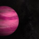 Über dem Rosa Planeten hängen plötzlich Wolken aus Salz