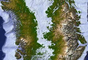 Die neue Karte verbindet Hunderte Täler unter Grönlands Eisschild, die bisher fehlten oder nur als einzelne Abschnitte bekannt waren.