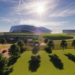 So könnten die Mini-Atomkraftwerke von Rolls-Royce aussehen. Schweden plant drei solcher Reaktoren auf der Värö-Halbinsel. (Visualisierung) © Rolls-Royce