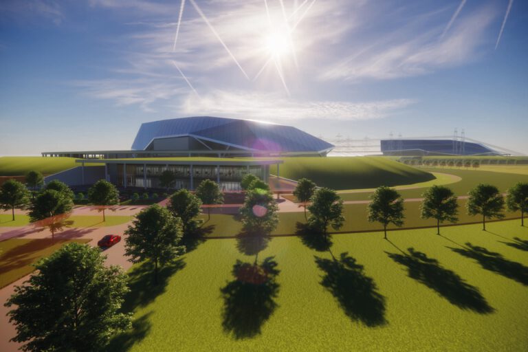 So könnten die Mini-Atomkraftwerke von Rolls-Royce aussehen. Schweden plant drei solcher Reaktoren auf der Värö-Halbinsel. (Visualisierung) © Rolls-Royce