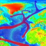 Eine schwächere AMOC würde Deutschland laut Klimaforscher Jochen Marotzke nicht automatisch abkühlen. Die starke CO₂-Erwärmung in Europa könnte mögliche Effekte der Atlantikströmung überlagern. © RedAndr via Wikimedia Commons unter Public domain